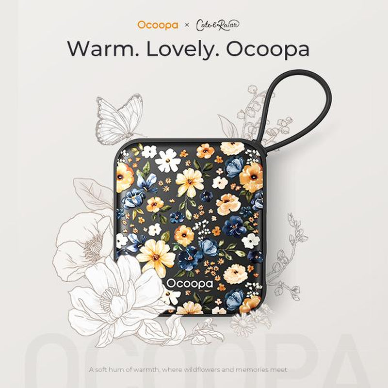 Ocoopa UT5 Nano Hand Warmers Rechargeable 2 Pack, AI Temperature Control Pocket Size Hand Warmer, Heater Portable Hand Warmer Great Gift for Christmas Outdoors, Hunting, Golf, Camping
