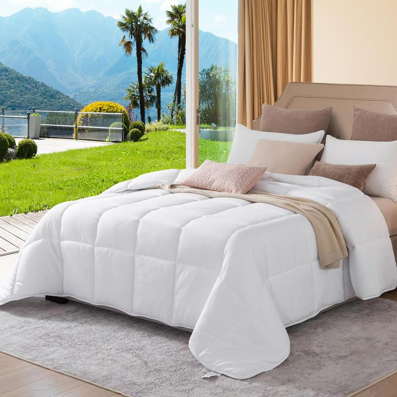 【Super King down Alternative Comforter】 - All-Season, with Corner Tabs Duvet Duvet Cover Viral,Puffed Quilt Bedding Bedspread Set down Comforter Alternative Soft,Machine Washable