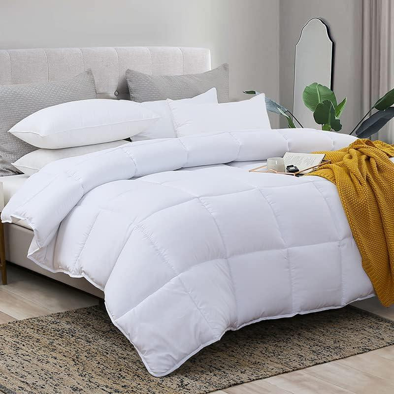 【Super King down Alternative Comforter】 - All-Season, with Corner Tabs Duvet Duvet Cover Viral,Puffed Quilt Bedding Bedspread Set down Comforter Alternative Soft,Machine Washable