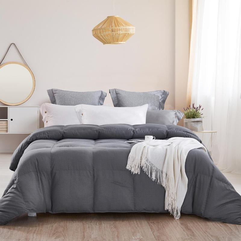 【Super King down Alternative Comforter】 - All-Season, with Corner Tabs Duvet Duvet Cover Viral,Puffed Quilt Bedding Bedspread Set down Comforter Alternative Soft,Machine Washable