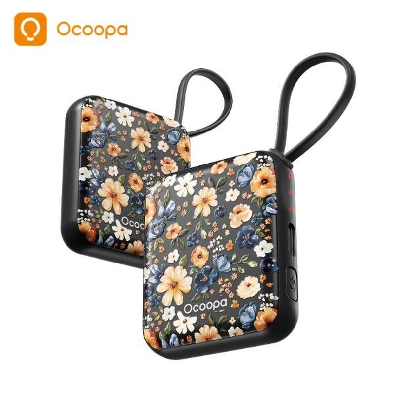 Ocoopa UT5 Nano Hand Warmers Rechargeable 2 Pack, AI Temperature Control Pocket Size Hand Warmer, Heater Portable Hand Warmer Great Gift for Christmas Outdoors, Hunting, Golf, Camping