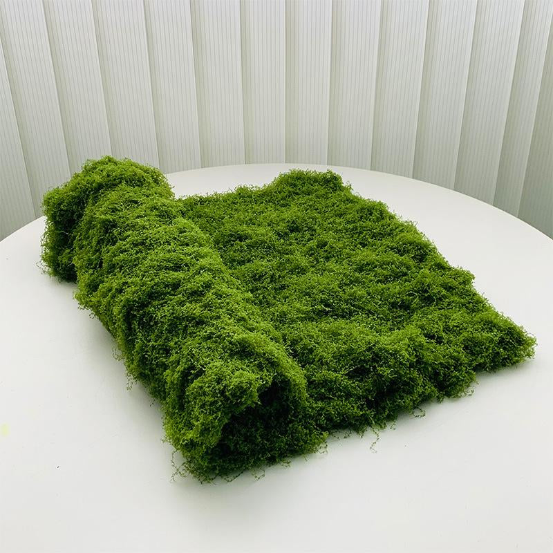 39.37In Artificial Moss Mat for Indoor Wall & Table Decor, Sustainable Nylon Material, Christmas Festival Decoration, Micro Landscape Making