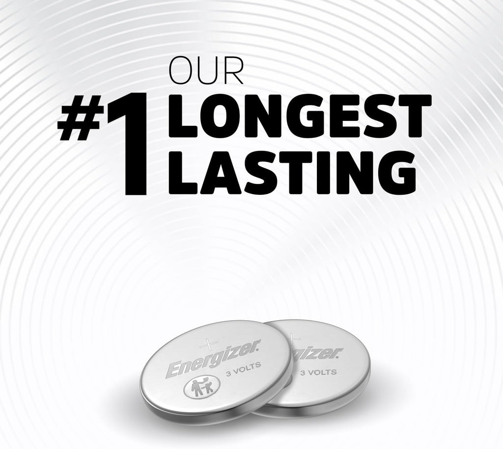 Energizer 2032 Batteries (6 Pack), 3V Lithium Coin Batteries