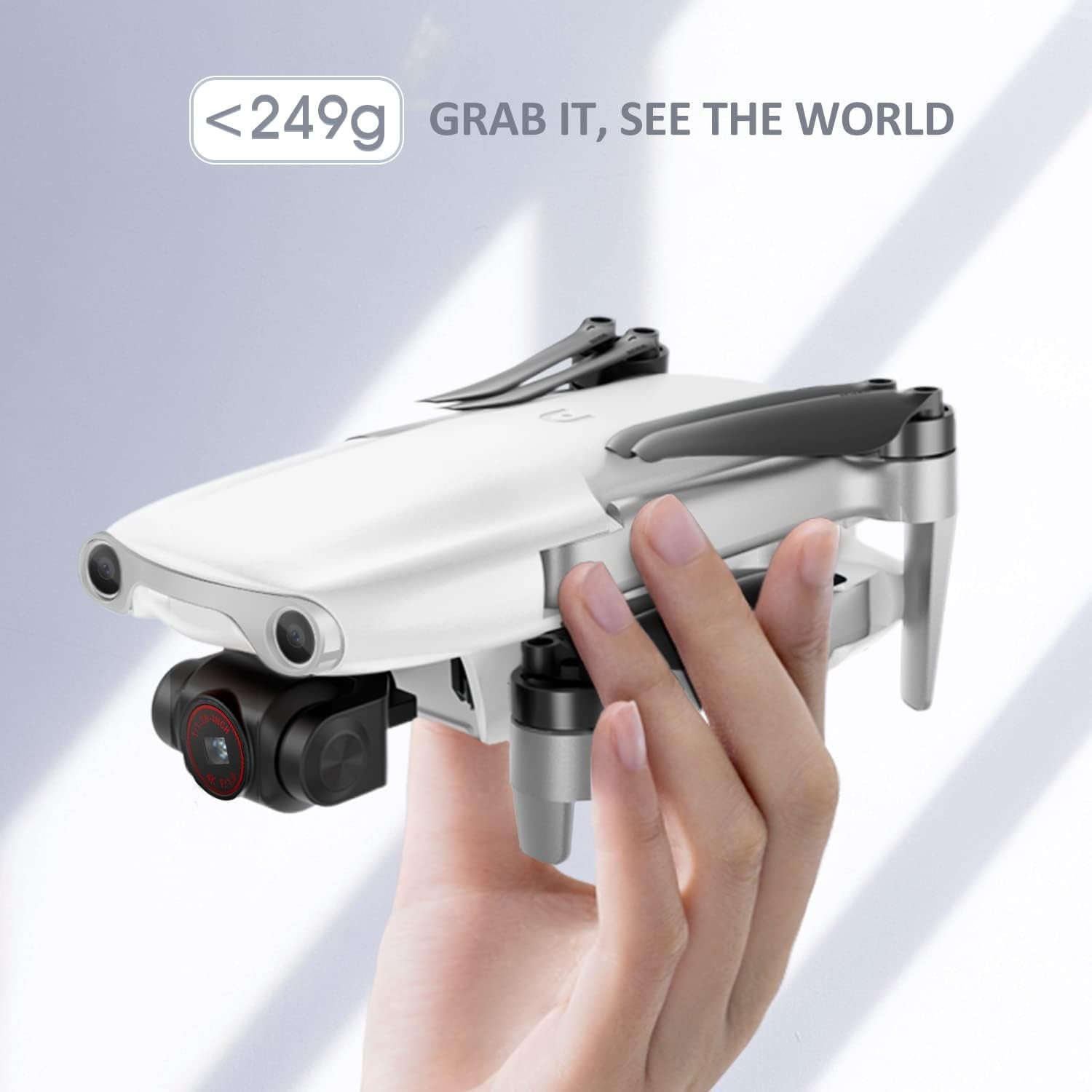 Autel Robotics EVO Nano plus Premium Bundle,249G Mini Professional Drone with 4K RYYB HDR Camera, 50 MP Photos, 1/1.28" CMOS, No Geo-Fencing, EVO Nano+ Extra 64G SD Fly More Combo (White)
